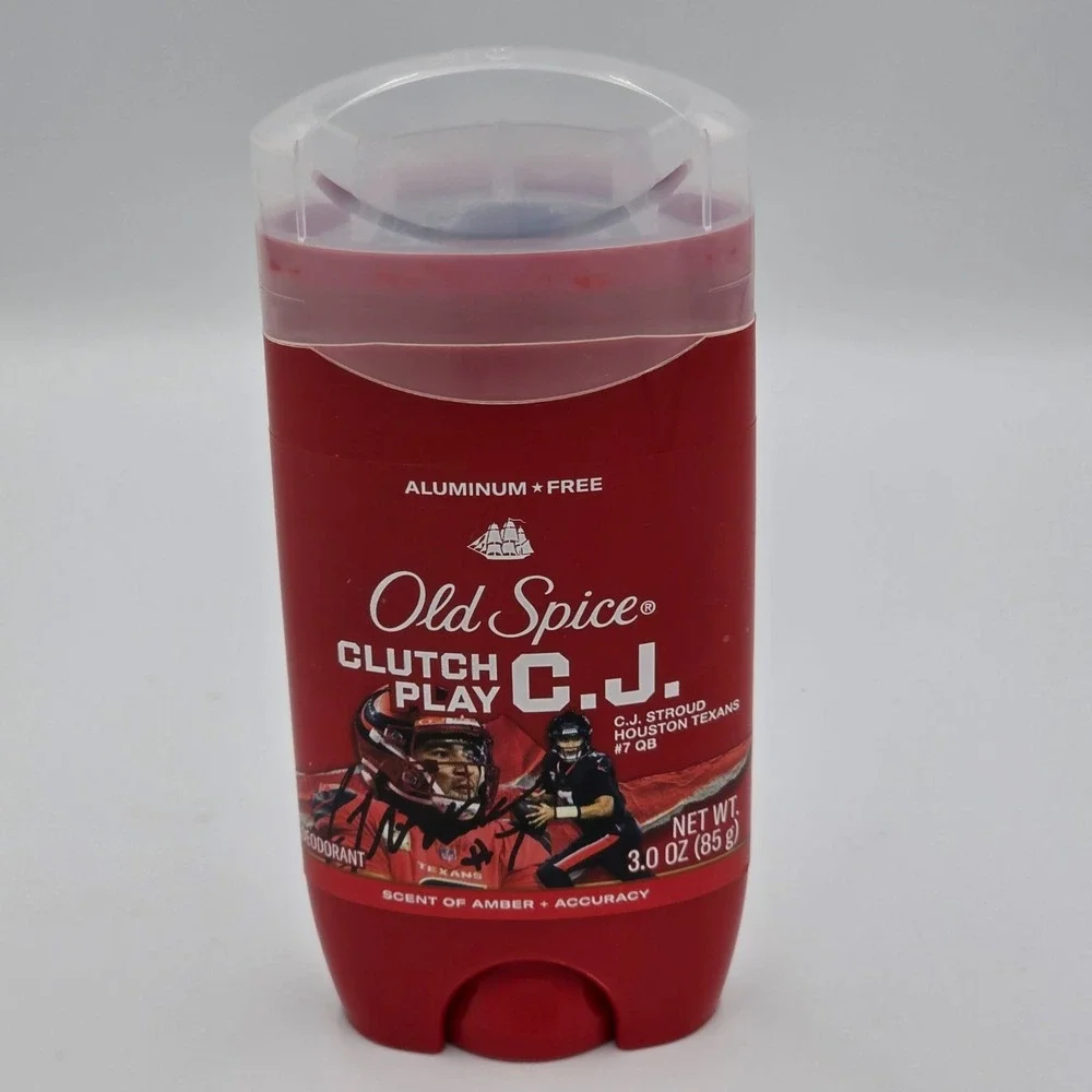 Old Spice C.J. NFL Collection Mens Aluminum Free Deodorant Amber Scent 3oz(2 Pk)